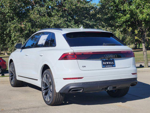 new 2025 Audi Q8 car, priced at $84,555