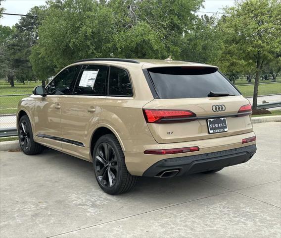 new 2025 Audi Q7 car, priced at $77,090