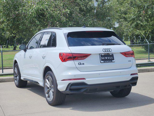 new 2024 Audi Q3 car, priced at $49,475