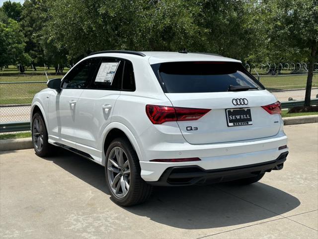 new 2025 Audi Q3 car, priced at $45,515
