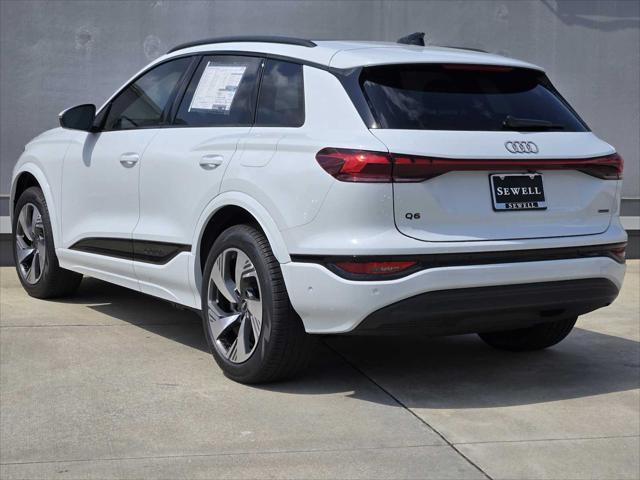 new 2025 Audi Q6 e-tron car, priced at $76,625