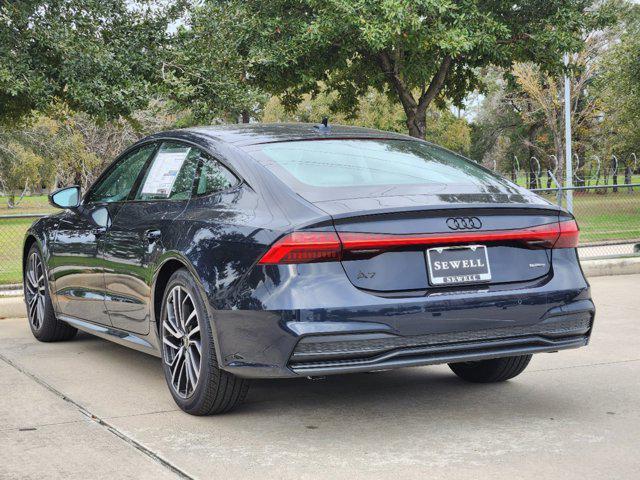 new 2025 Audi A7 car, priced at $82,785