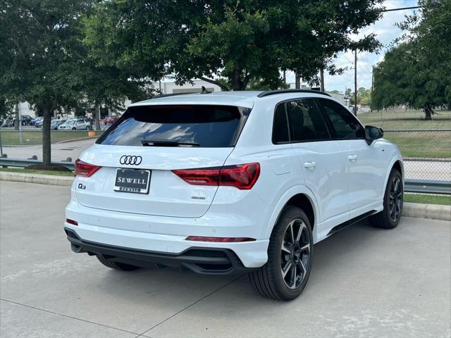 new 2025 Audi Q3 car, priced at $44,368