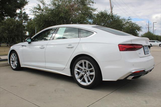used 2024 Audi A5 Sportback car, priced at $37,881