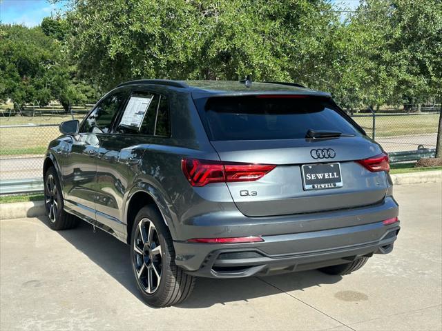 new 2025 Audi Q3 car, priced at $46,248