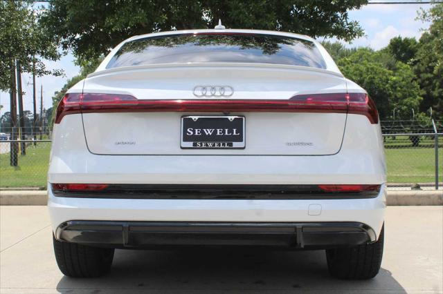 used 2022 Audi e-tron Sportback car, priced at $35,991