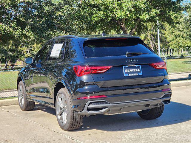 new 2024 Audi Q3 car, priced at $47,125