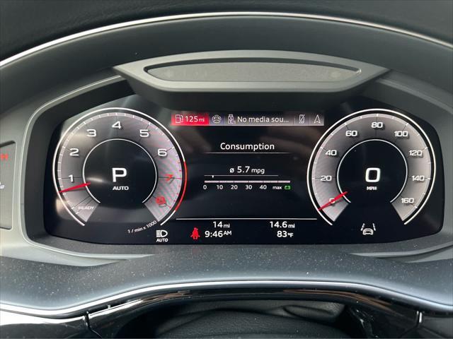 new 2025 Audi Q8 car, priced at $85,075