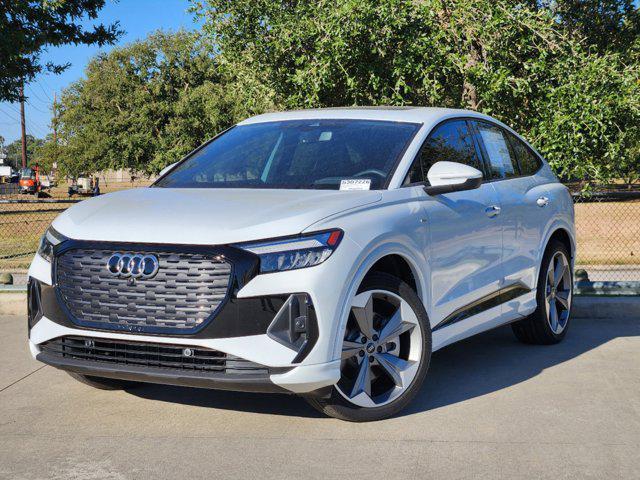 new 2024 Audi Q4 e-tron Sportback car, priced at $67,435