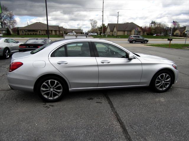 used 2015 Mercedes-Benz C-Class car, priced at $13,999