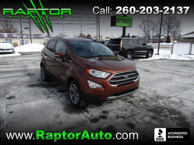 used 2019 Ford EcoSport car, priced at $11,999