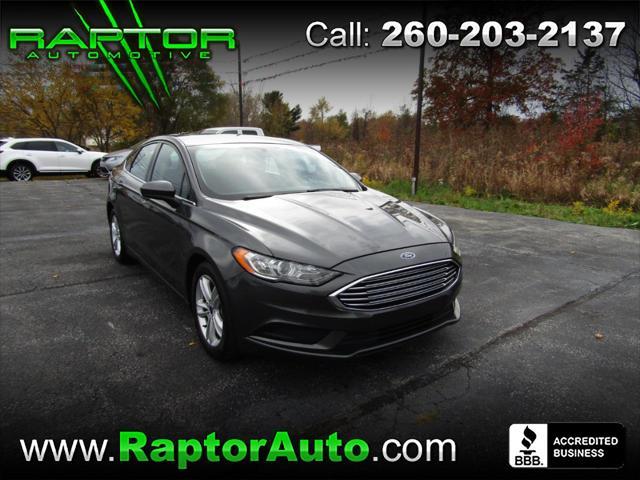 used 2018 Ford Fusion car, priced at $12,499