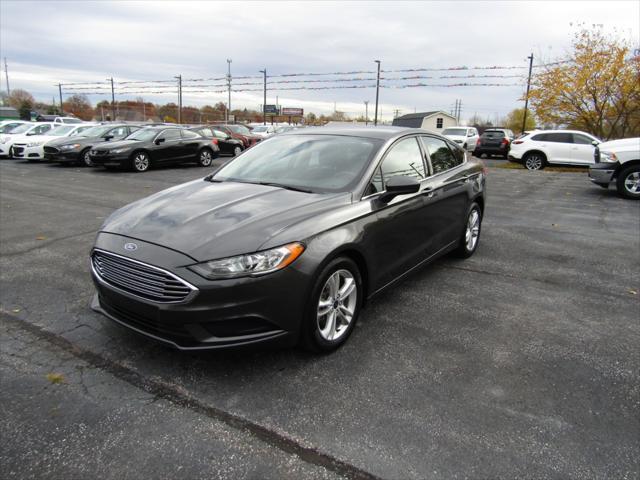 used 2018 Ford Fusion car, priced at $12,499