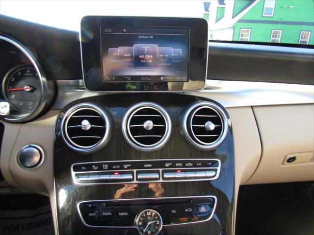 used 2015 Mercedes-Benz C-Class car, priced at $13,499