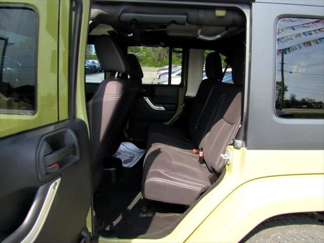 used 2013 Jeep Wrangler Unlimited car, priced at $14,499