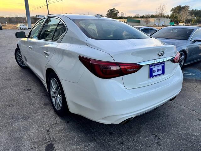 used 2018 INFINITI Q50 car, priced at $14,500