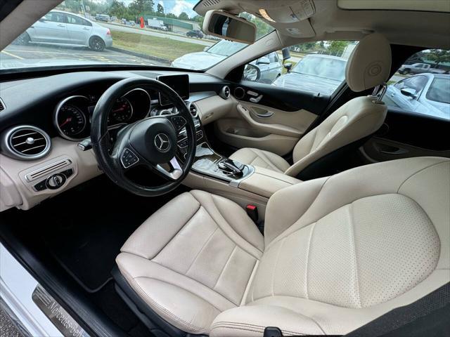 used 2015 Mercedes-Benz C-Class car, priced at $13,999