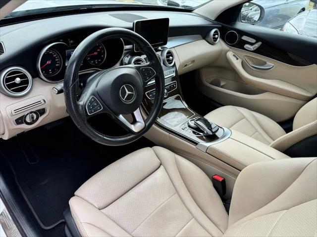 used 2015 Mercedes-Benz C-Class car, priced at $13,999