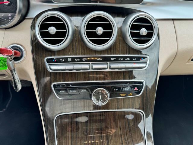 used 2015 Mercedes-Benz C-Class car, priced at $13,999