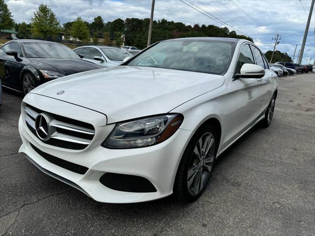 used 2015 Mercedes-Benz C-Class car, priced at $13,999