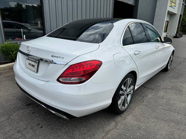 used 2015 Mercedes-Benz C-Class car, priced at $13,999