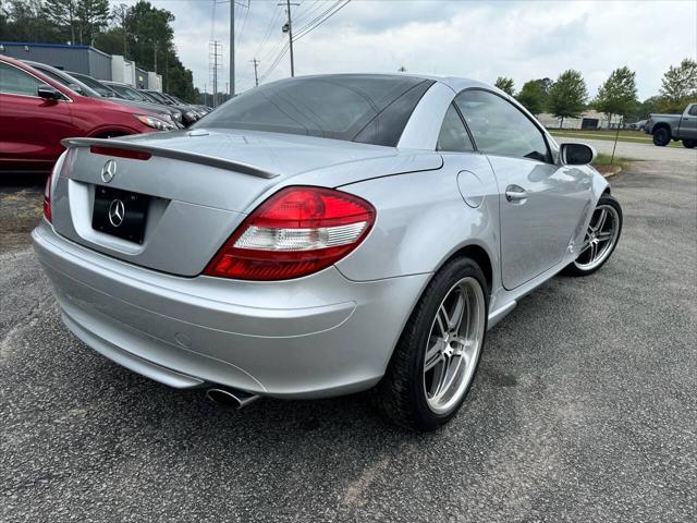 used 2007 Mercedes-Benz SLK-Class car, priced at $11,999