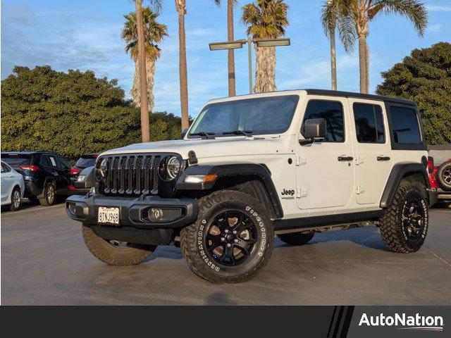 used 2020 Jeep Wrangler Unlimited car, priced at $31,045