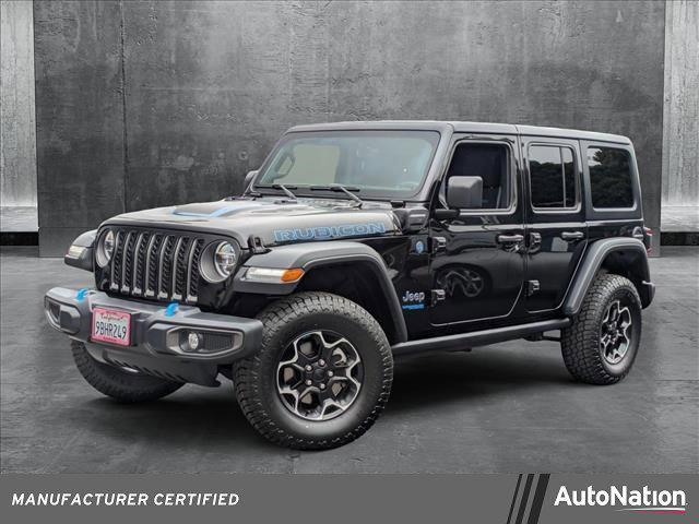 used 2022 Jeep Wrangler Unlimited 4xe car, priced at $33,595
