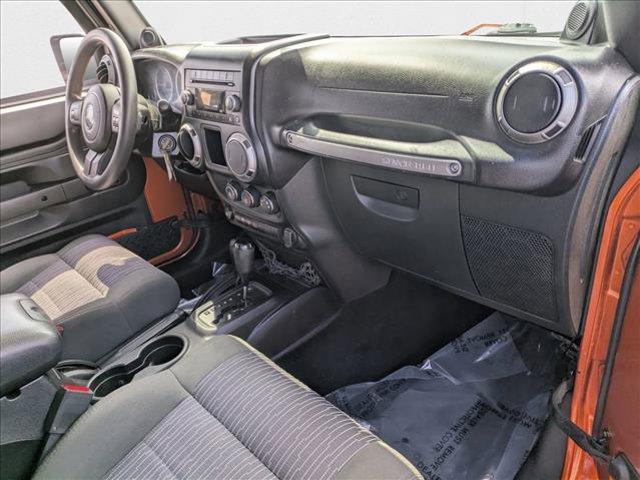 used 2011 Jeep Wrangler Unlimited car, priced at $15,699