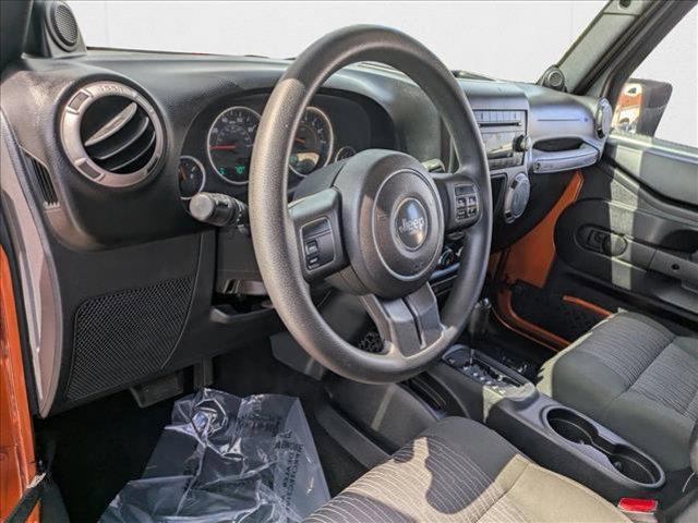 used 2011 Jeep Wrangler Unlimited car, priced at $15,699