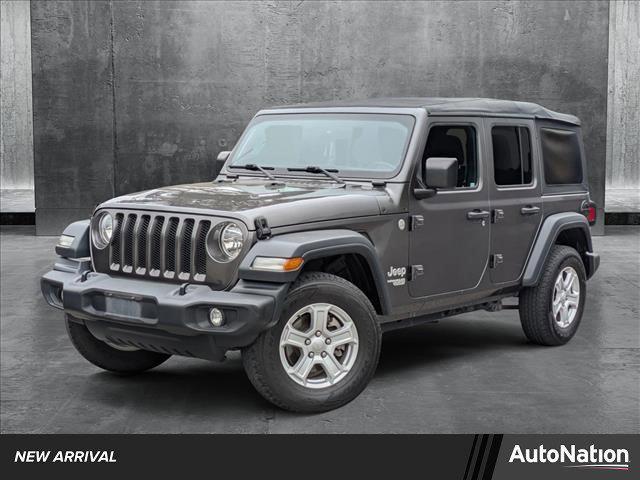 used 2018 Jeep Wrangler Unlimited car, priced at $25,488