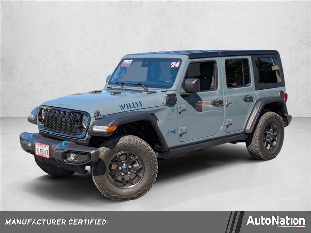 used 2024 Jeep Wrangler 4xe car, priced at $39,489