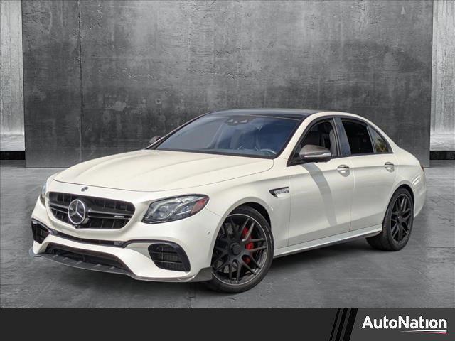 used 2018 Mercedes-Benz AMG E 63 car, priced at $53,495