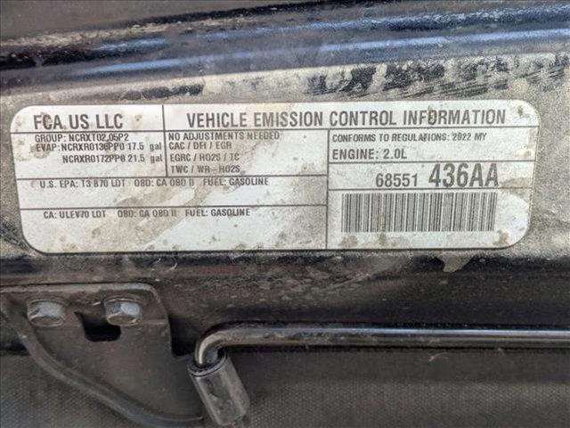 used 2022 Jeep Wrangler car, priced at $26,495