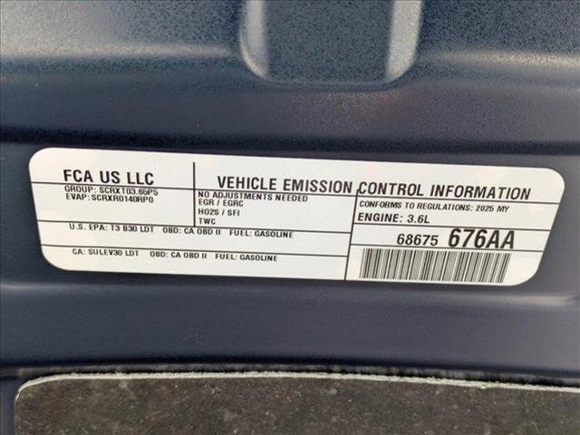 new 2025 Chrysler Pacifica car, priced at $44,940