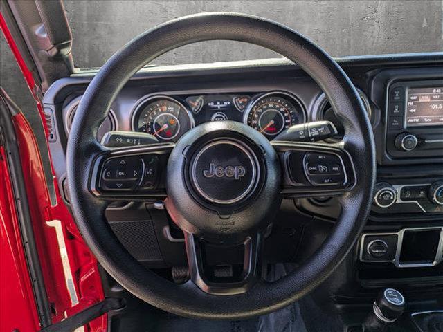 used 2021 Jeep Wrangler car, priced at $28,999