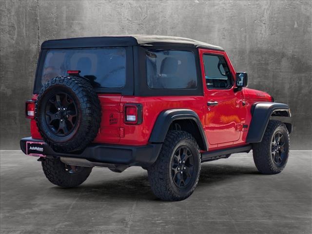 used 2021 Jeep Wrangler car, priced at $28,999