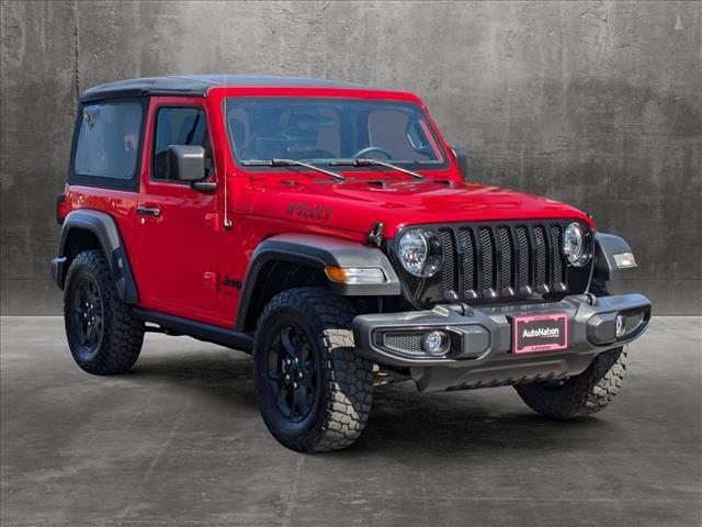 used 2021 Jeep Wrangler car, priced at $28,999