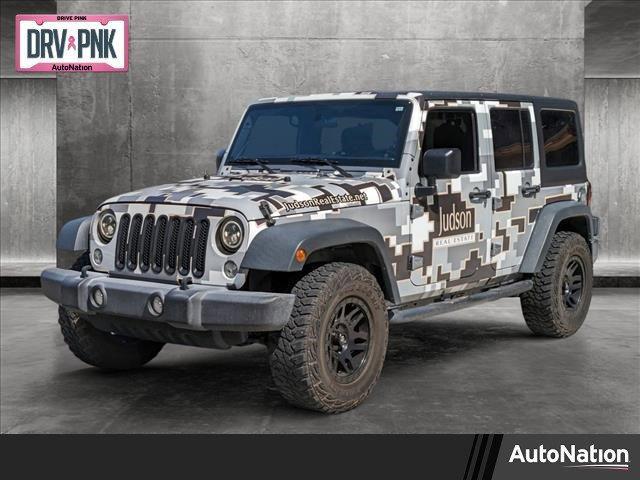 used 2017 Jeep Wrangler Unlimited car, priced at $24,998