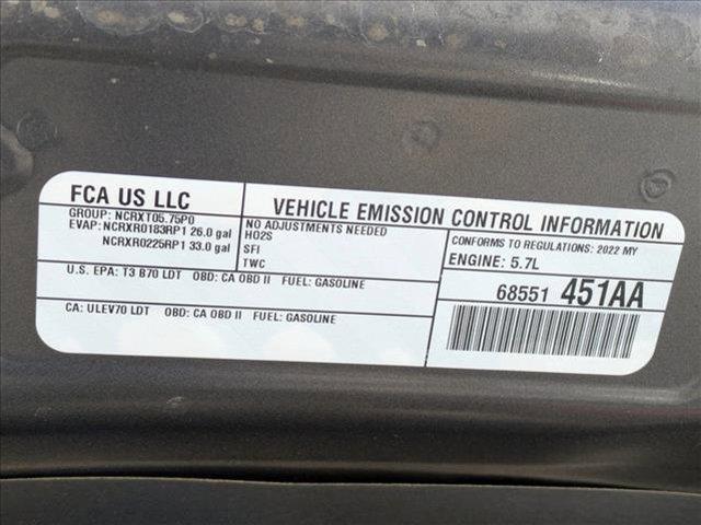 used 2022 Ram 1500 car, priced at $32,499
