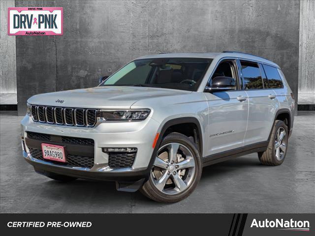 used 2021 Jeep Grand Cherokee L car, priced at $31,829