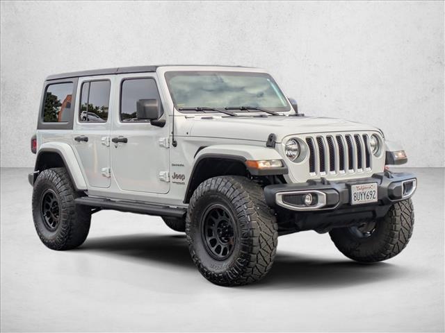 used 2021 Jeep Wrangler Unlimited car, priced at $27,491