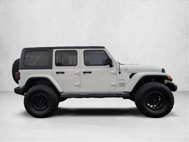 used 2021 Jeep Wrangler Unlimited car, priced at $27,491