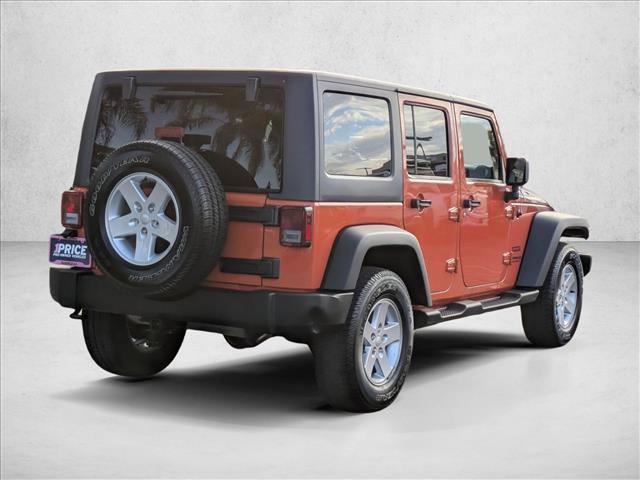used 2015 Jeep Wrangler Unlimited car, priced at $19,995