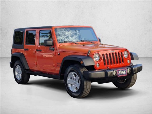 used 2015 Jeep Wrangler Unlimited car, priced at $19,995