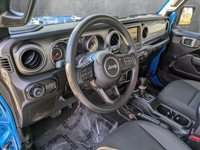 used 2022 Jeep Wrangler car, priced at $28,735