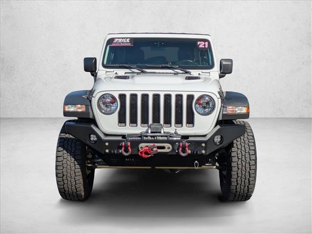 used 2021 Jeep Wrangler Unlimited car, priced at $33,669