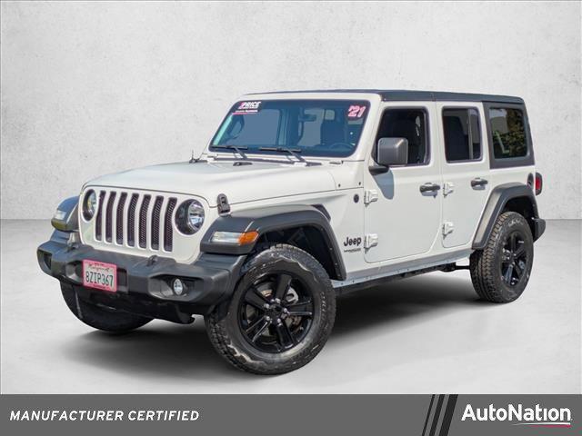 used 2021 Jeep Wrangler Unlimited car, priced at $32,895