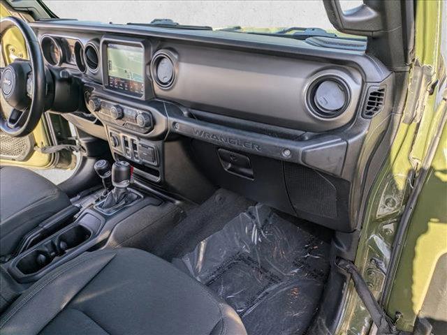 used 2021 Jeep Wrangler car, priced at $25,937