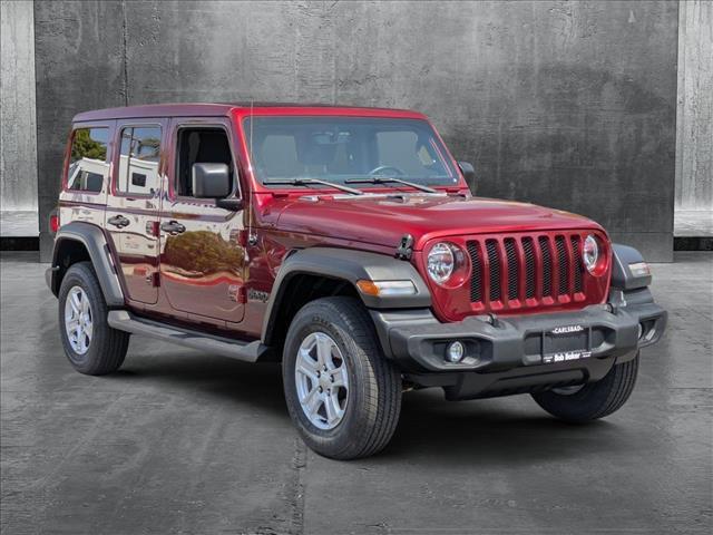 used 2021 Jeep Wrangler Unlimited car, priced at $32,995